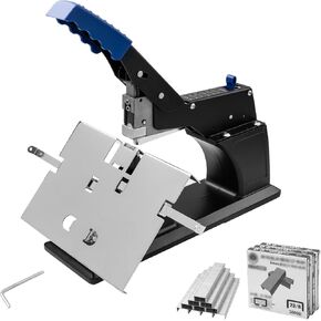 Heavy Duty Saddle Stapler for Booklets,Long Reach Manual Stitch Stapler with 1000 Staples,Office and Commercial Use