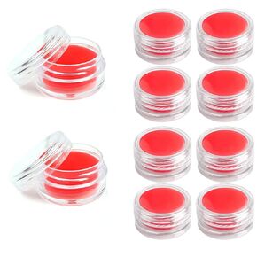 30pcs شمع الغراء للطلاء الماس DIY ، شمع فن الماس مع مربع تخزين الطين الماس Assesories 10 حزمة (أحمر)