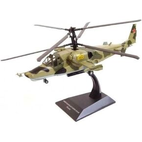 Russian Air Force Kamov KA-50 Black Shark Hokum Attack Helicopter 1/72 Scale Model Replica with Display Stand
