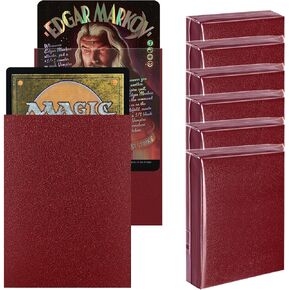 600CT MTG Card Sleeves, Katomula Clear Front Textured Back Card Sleeve Deck Card Protectors, Standard Size Card Sleeves for Sports Cards, Game Card in Kuwait