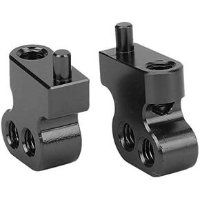 10PCS Aluminium Alloy Wheelbase Link Rod for 136100 1/10 RC Car Crawler Upgrade Parts Accessory With Screw Kit(ECX224000BL-Black)