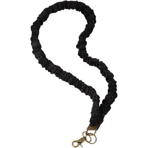 Geyoga Scrunchie Lanyards لبطاقة الهوية ومفاتيح سلسلة مفاتيح الرقبة اللطيفة مع Clip Closure Stretchy Lanyards للمعلم