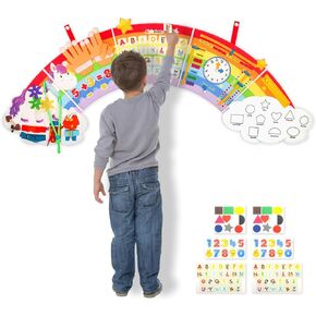 Montessori Sensory Wall Busy Book Board - Sensory Wall Panel for Kids, Toddler Activity Board Toys for 3-6, Activity Cube, Educational Learning Toys