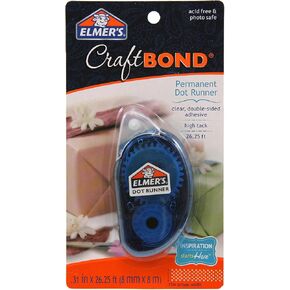 Elmer's CraftBond Dot Runner, Permanent, 26.25 Feet