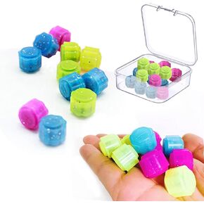 1 مجموعة 12pcs لعبة الكورية التقليدية لعبة جاك ستون الحصى (مجموعة واحدة)