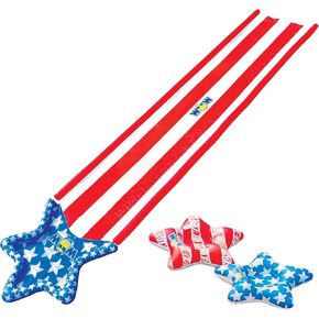 WOW Sports Americana Stars & Stripes Giant Super Slide ، زلة الفناء الخلفي وانزلاق للبالغين والأطفال ، 40 قدم × 8 قدم