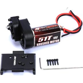 RCAWD 51T 180 MOTER CENTER TRANSMISSION PLATE SKID PLATE لـ RC Hobby بالإضافة