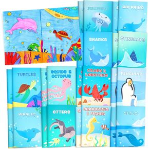 Joyin 24pcs مزيج كتب التلوين للأطفال ، الكتب الصغيرة للتلوين مصغرة لصالح الحفلات هدايا حفلة عيد ميلاد ، الفصول الدراسية Goodie Bags Stuffers Boys Girls in Kuwait