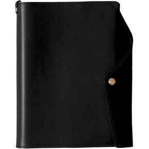 B6 Leather Planner Cover, Brown, Book Cover Protector, Hardcover, Handmade, Business
