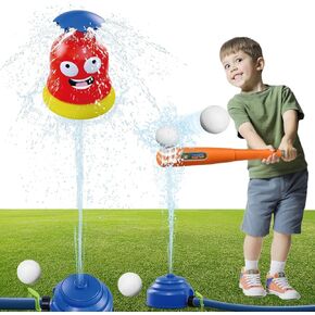 لعبة رشاشات مائية لعبة البيسبول للأطفال Splash Water Splash 2 في 1 حشرات مضحكة في الهواء الطلق تلعب الرشاشات الصوفية الصيفية للأولاد