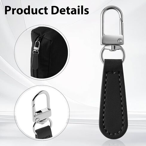Deoward Zipper Pull Plug Leather Handle Leather Beach Repair Tab for Luggage ، و Backpacks ، و Superves ، و Sweets ، و Expres ، و Handbags (8 PCS) in Kuwait