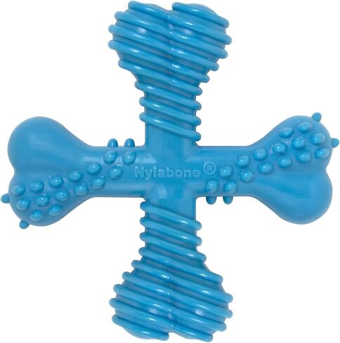 Nylabone Comfort Hold X-Bone Power Chew Toy for Dogs, Dog Toys for Aggressive Chewers, Beef Flavor, Large - Up to 50 lbs, 1 Count in Saudi Arabia