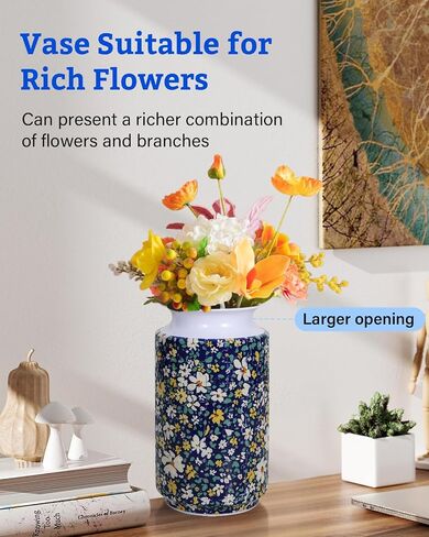 3D Puzzle Vase, 162 Pieces 3D Puzzles for Adults with Flowers, Unique Arts and Crafts for Adults, Unique Housewarning Gifts for Women, Puzzle Vase for Home and Office Decor (Petaled Shard) in Saudi Arabia