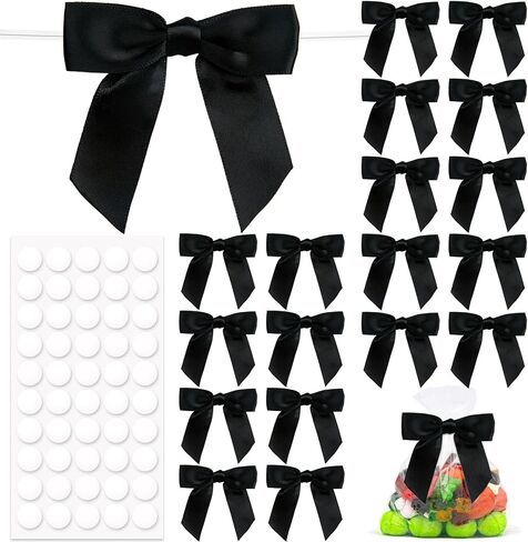20pcs pink twist tip bow ، ديكور القوس ، قوس ، قوس ساتين صغير لعيد الميلاد ، حفلة عيد ميلاد ، in Kuwait