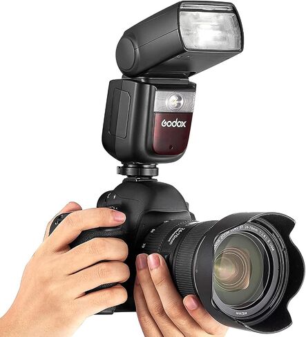 فلاش كاميرا Godox V860III-N TTL 2.4G GN60 HSS مع ضوء تشكيل قابل للتعديل بـ 10 سرعات، بطارية استرداد سريعة للغاية مع جهاز إرسال Xpro-N متوافق مع كاميرا نيكون in Saudi Arabia