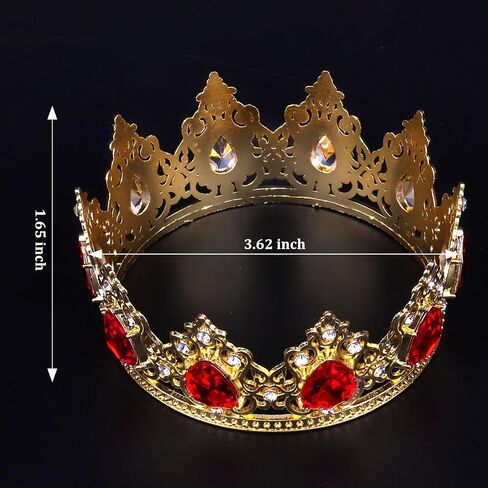 YARIEW Small Crystal Crown Flower Bouquets Accessories Rhinestones Wedding Cake Topper Birthday Crown Cake Decorations Bridal Costume Cosplay Hair Accessories Silver in Saudi Arabia