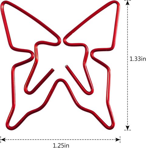 Creative Office Supplies Dinosaur Paper Clips,40pcs Dinosaur Shaped Paperclip,Metal Bookmark Clips Cute Home Office Library Paper Clip (B) … in Saudi Arabia
