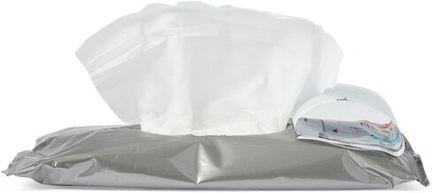 Medline MSC263811 Readyflush Biodegradable Flushable Wipes, Pack of 576, 9 ft. x 13 Inch,Dimethicone in Saudi Arabia