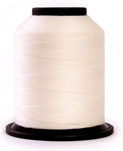 Finesse Quilting Thread | 100% Polyester, 3ply, 50wt | Pearl White, 1,100 Yards in Saudi Arabia