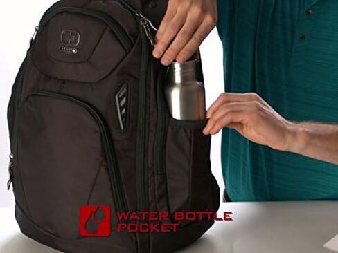 OGIO Metro Street Computer Laptop Backpack, Black in Saudi Arabia