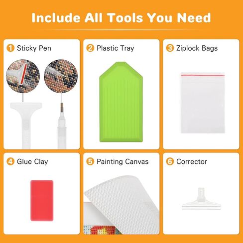 KEYIFA Diamond Art The Cross Diamond Painting Kits for Adults, Special Shaped Rhinestone Rose Diamond Painting Kit with Tools, Partial Drill Gems Art Craft for Home Wall Decor 12x16 inch in Kuwait