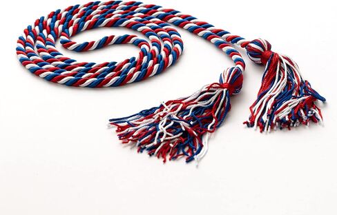 12pcs Graduation Honor Cord 68'' with Soft Touch Tassel (Forest Green) in Saudi Arabia