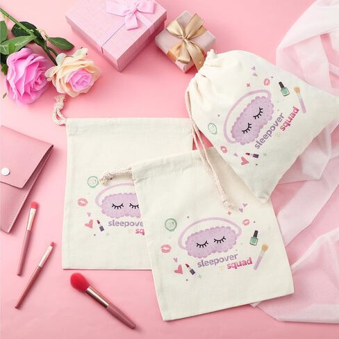 Clysee 12 Pcs Sleepover Party Favor for Women Slumber Gift Bag for Sleepover Spa Squad Party Birthday Gift(Purple) in Saudi Arabia