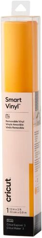 CRICUT SMART VINYL ، أسود - 3 عبوات من 3 أقدام لفة (13 "x36") لاستكشاف وتصنيع 3 - ماتس in Kuwait