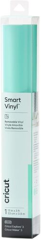 Cricut Smart Removable Vinyl, Black - 3-Pack of 3ft Rolls (13"x36") for Explore and Maker 3 - Matless Cutting for Long cuts up to 12ft in Kuwait