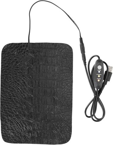 Reptile Heating Mat, USB Reptile AntiScratch Heating Pad, Heat Mat, Gears Warmer Heater with Temperature Control, for Turtle, Tortoise, Snakes, Lizard, Gecko (S in Kuwait