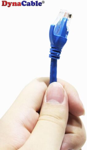 Heavy Duty Cat6 Ethernet Copper LAN Cable with Snagless RJ45 Connectors | 5 Pack and 1FT | 24AWG 550MHz | UL Listed | 10 GB Max Speed for Fast Computer Networking | Black in Saudi Arabia