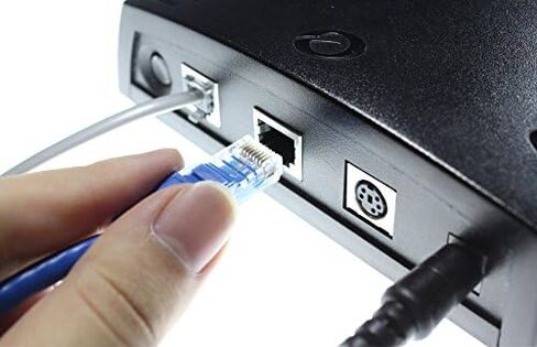 Heavy Duty Cat6 Ethernet Copper LAN Cable with Snagless RJ45 Connectors | 5 Pack and 1FT | 24AWG 550MHz | UL Listed | 10 GB Max Speed for Fast Computer Networking | Black in Saudi Arabia