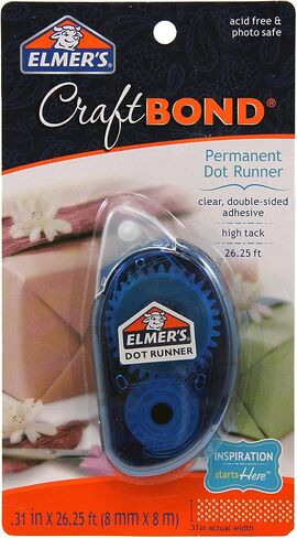 Elmer's CraftBond Dot Runner, Permanent, 26.25 Feet in Saudi Arabia