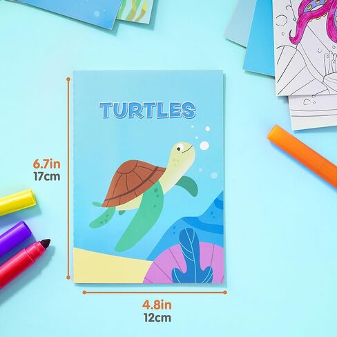 JOYIN 24Pcs Mix Coloring Books for Kids, Bulk Mini Coloring Activity Books for Party Favors Birthday Party Gifts, Classroom Goodie Bags Stuffers Boys Girls in Kuwait