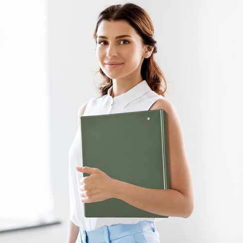 الوردي 1.5 بوصة 3 رنين الموثق منظم الموثق مع 3 جيوب متينة رنين الجليد الجليد ل 200 ورقة لمستلزمات مدرسة كلية المنزل 1 حزمة in Saudi Arabia