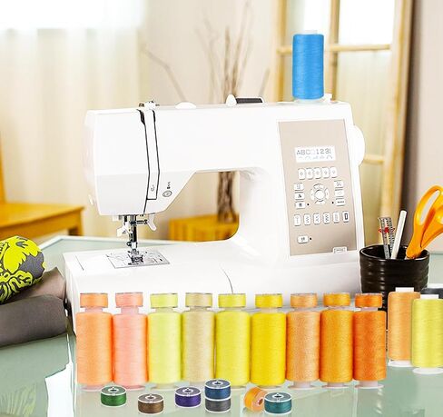 72Pcs 36 Colors with 36 Same Color Prewound Bobbins, 700 Yard Sewing Threads for Sewing Machine, Sewing Threads for Sewing Machine &Hand Emergency and Travel, DIY and Home(102Pcs) in Saudi Arabia