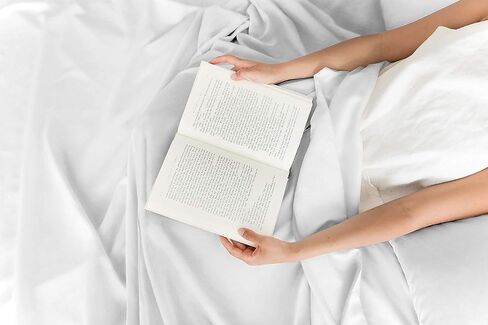 400 Thread Count Cotton Sheet Set - Queen Size 100% Cotton Sheets - Easily Fits 8" to 16" Mattress - Silky-Soft, Wrinkle Free, Breathable and Comfy - Deep Pockets & Hotel Quality Bedding Set - White in Kuwait
