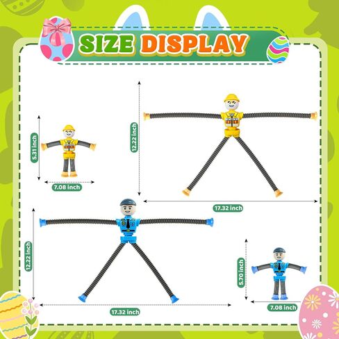 4Pcs Dinosaur Sensory Tube Travel Toys for Toddlers Kid Boys Girls Year Old Ages 3+ ADHD Autism Airplane Road Trip Activities Essential Suction Cup Pop Dino Fidget Toys Autistic Stress Relief Gifts in Saudi Arabia