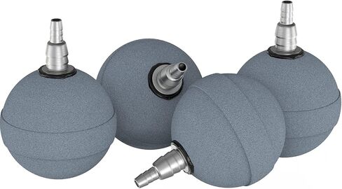 Pawfly Aquarium Air Stone Ball 2 Inch, Airstones for Aquarium Fish Tank Bucket Hydroponics Pond and DWC Reservoir, 4 Pack in Kuwait