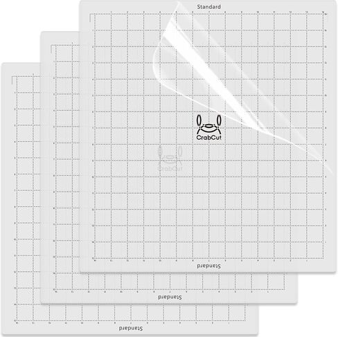14x15 Inch Cutting Mats for Silhouette Cameo 4 Plus and Cameo 5 Plus 3 Pack Durable Long Lasting Replacement Cut Mat for Silhouette Cameo 4 Plus Cutting Machine (Standard Stickiness) in Kuwait
