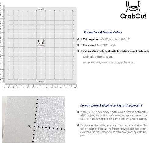 14x15 Inch Cutting Mats for Silhouette Cameo 4 Plus and Cameo 5 Plus 3 Pack Durable Long Lasting Replacement Cut Mat for Silhouette Cameo 4 Plus Cutting Machine (Standard Stickiness) in Kuwait