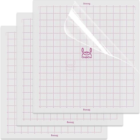 14x15 Inch Cutting Mats for Silhouette Cameo 4 Plus and Cameo 5 Plus 3 Pack Durable Long Lasting Replacement Cut Mat for Silhouette Cameo 4 Plus Cutting Machine (Standard Stickiness) in Kuwait