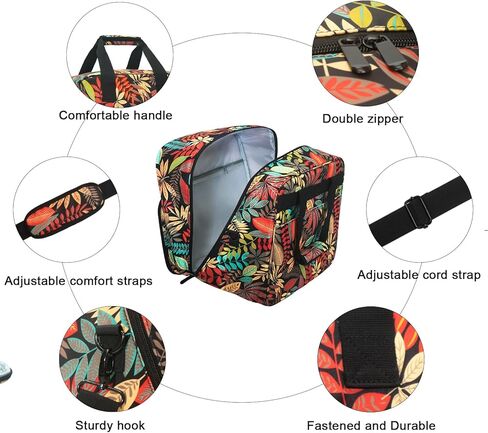 Sewing Machine Bag, Sewing Machine Cesa Fits Most Standard Sewing Machines and Storage Sewing Accessories, for Singer/Janome (DARK GREY) in Kuwait