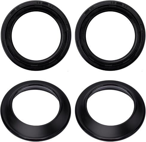 Front Fork Oil Seal and Dust Seal kit 37x50x11 mm Fit for Honda CRF150R 2007-2018 CTX200B 2004-2015 CRF230 2003-2017 CBX250 2001-2015 CBR250R 2010 2011 2012 2013 CBR300 R 2016 2017 2018 in Kuwait