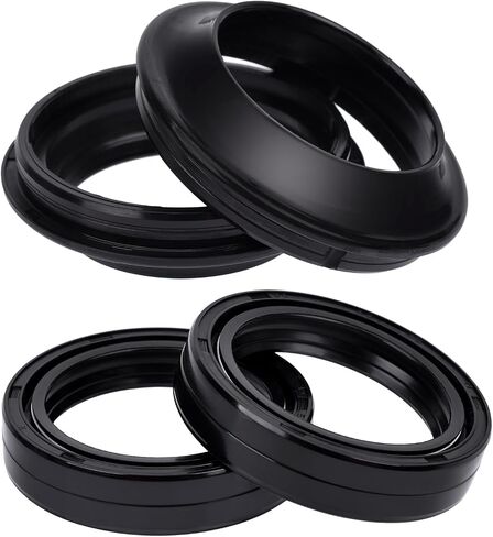 Front Fork Oil Seal and Dust Seal kit 37x50x11 mm Fit for Honda CRF150R 2007-2018 CTX200B 2004-2015 CRF230 2003-2017 CBX250 2001-2015 CBR250R 2010 2011 2012 2013 CBR300 R 2016 2017 2018 in Kuwait