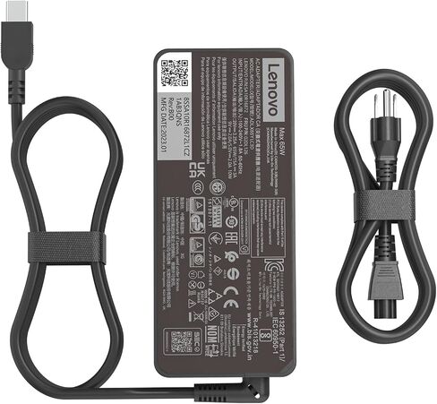 65W 45W Round Tip AC Charger Fit for Lenovo Ideapad 1 3 5 S Flex 3 4 5 6 Series Ideapad 100 110 310 320 330 510 520 V14 V15 V17 ADLX65CDGU2A 4.0 * 1.7mm 20V 3.25A Adapter Laptop Power Cord in Saudi Arabia