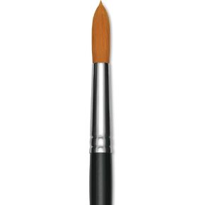 Utrecht Synthetic Sablette Round - Size 16, Short Handle