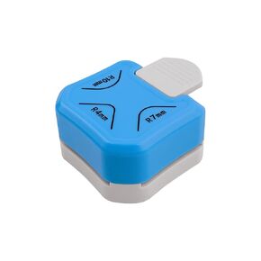 3 في 1 ركن ركن اللكمات ، R4mm/R7mm/R10mm اللكمات للبطاقات ، الصفائح ، الحرف الورقية ومشاريع DIY ، مناسبة لسكان القصاصات وزوايا الصور