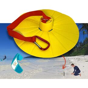 Beachgrip-مرساة ركوب الأمواج-مرساة مبتكرة للبطء الذاتي-صغير ، خفيف ، خفيف ، سهل الاستخدام ودائم-معدات ركوب الأمواج المثالية لبدء تشغيل الورقية عندما تكون بمفردك على الشاطئ!