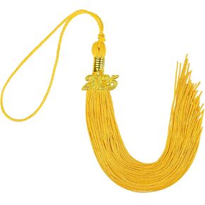 Graduation Tassel Academic with 2025 Classic Tassel Accessories for Graduation Ceremonies Ornament (Orange)